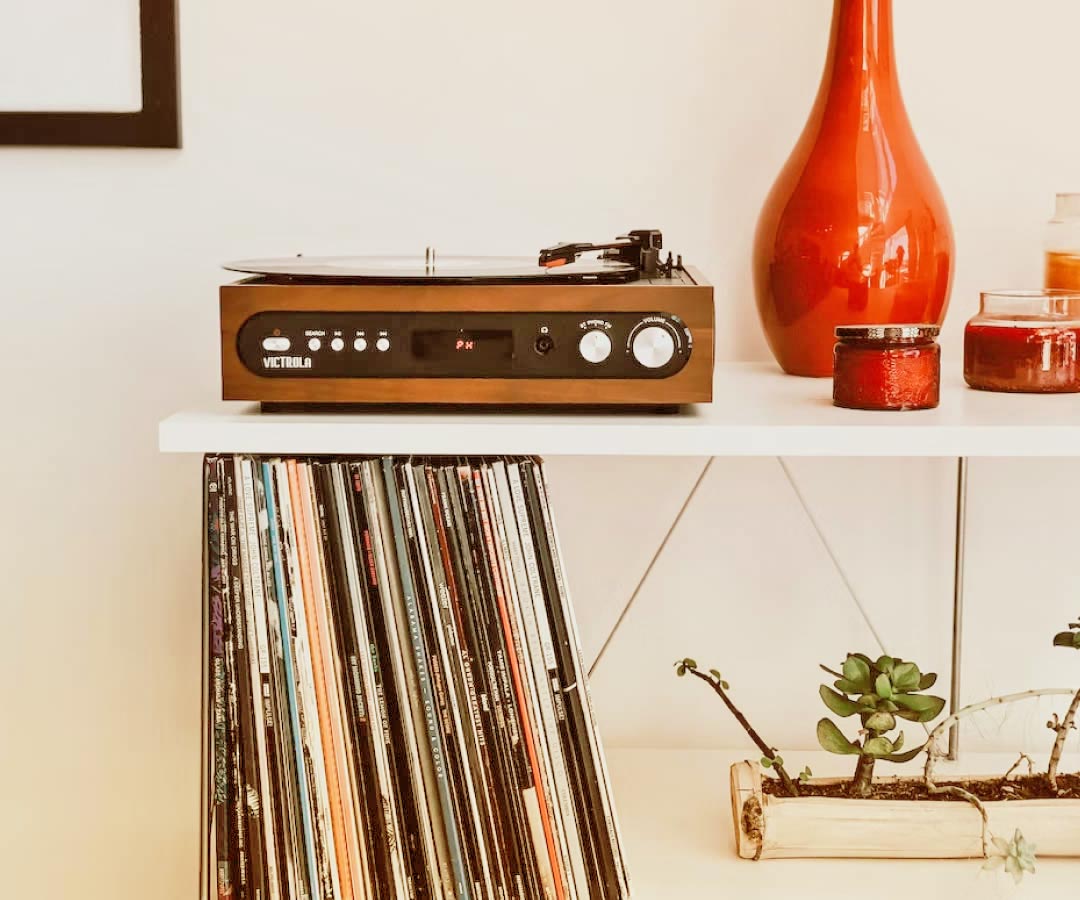 Record Player and Records