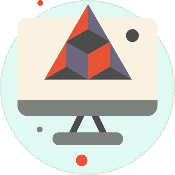 3D Modeling Icon 3D Modeling Icon